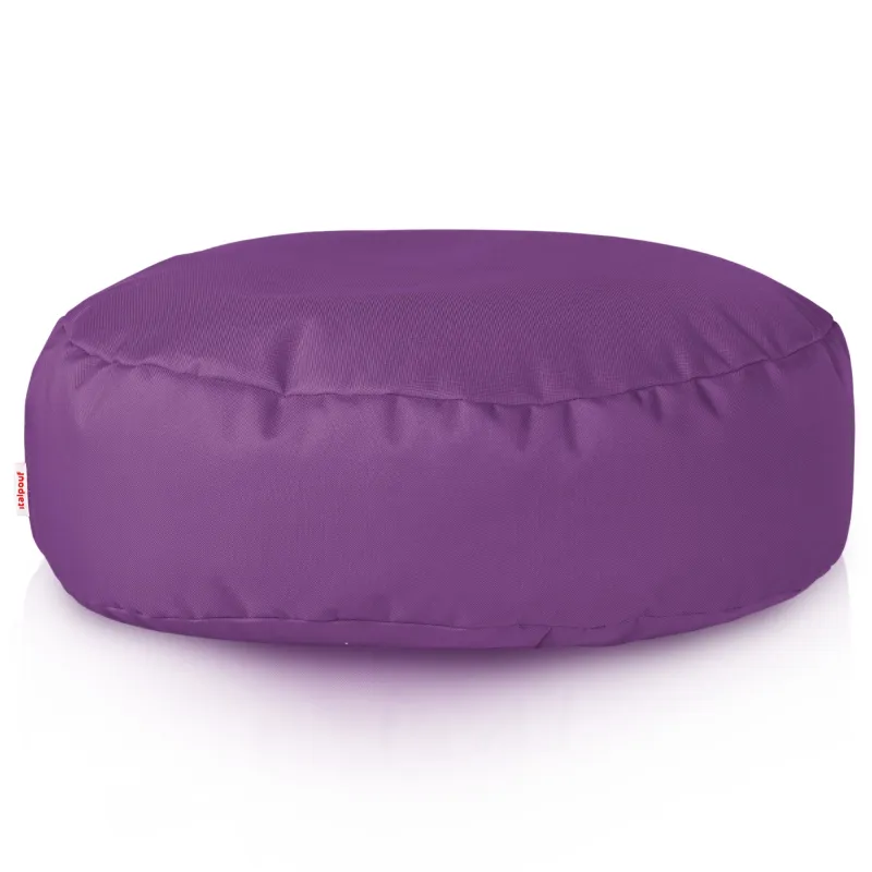 Pouf Repose-pieds Rond - Outdoor Pro d'extérieur Jardin Imperméable