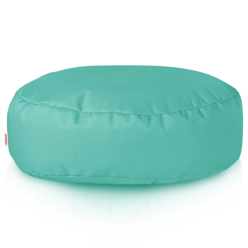 Pouf Repose-pieds Rond - Outdoor Pro d'extérieur Jardin Imperméable