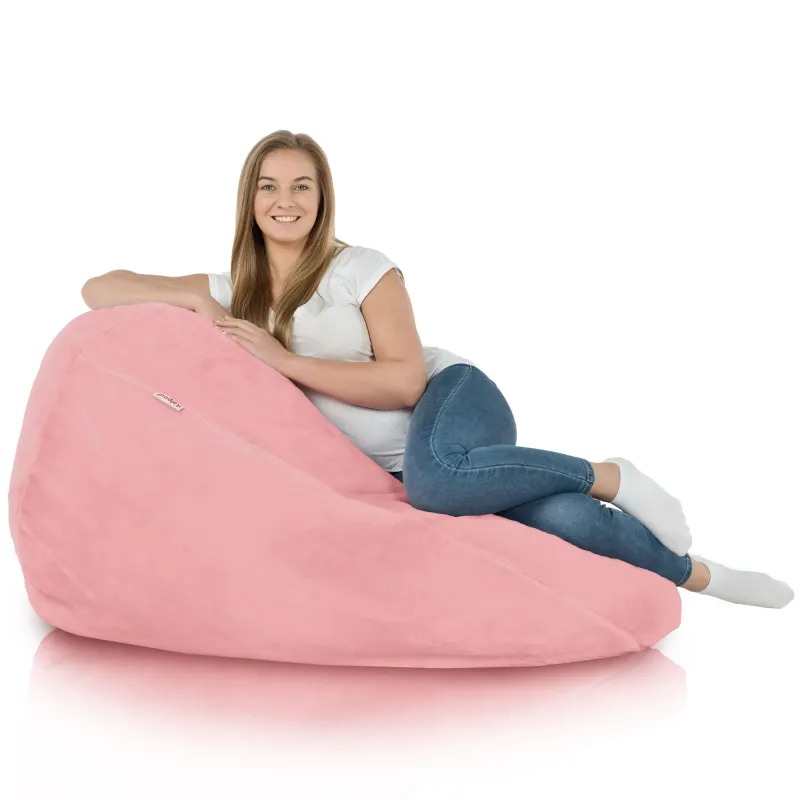 Pouf Poire XXL pour adultes Géant - Fausse Fourrure Yeti – vue 10