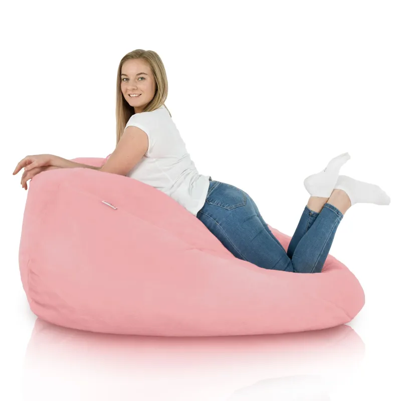 Pouf Poire XXL pour adultes Géant - Fausse Fourrure Yeti – vue 11