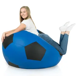 Pouf Géant Ballon de Football XXL - Simili-cuir – vue 7