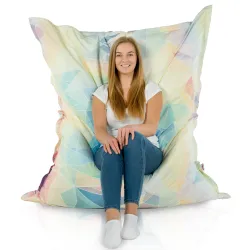 Coussin de Sol Géant XXL pour adultes Géant - Tissu Imprimé Premium – vue 88