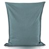 Turquoise Mélange Pouf Poire Coussin XXL recyclé