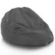 Noir Mélange Pouf Poire Enfants recyclé