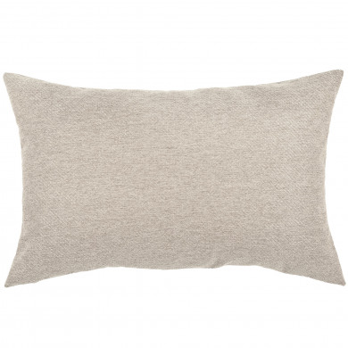 Beige Coussin Rectangulaire Pour Salon recyclé