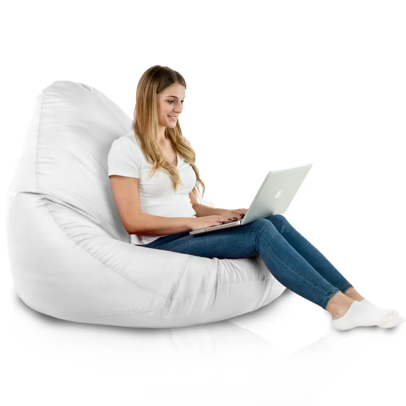 Pouf Poire confortable pour enfants, parfait pour les salles de jeux