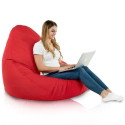 Pouf avec Dossier XXL Drop - Outdoor Pro d'extérieur Jardin Imperméable – vue 100