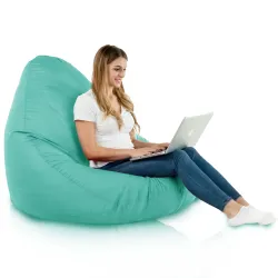 Pouf avec Dossier XXL Drop - Outdoor Pro d'extérieur Jardin Imperméable – vue 82