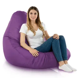 Pouf avec Dossier XXL Drop - Outdoor Pro d'extérieur Jardin Imperméable – vue 145