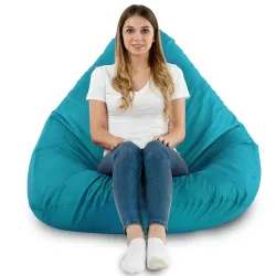 Pouf avec Dossier XXL Drop - Outdoor Pro d'extérieur Jardin Imperméable – vue 123