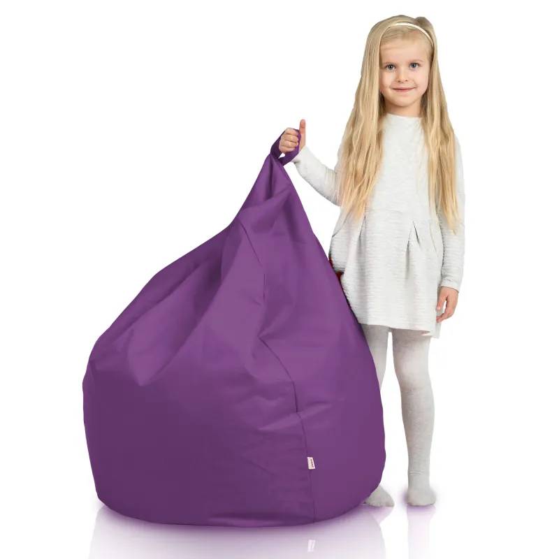 Pouf Poire L pour enfants - Outdoor Pro d'extérieur Jardin Imperméable – vue 140
