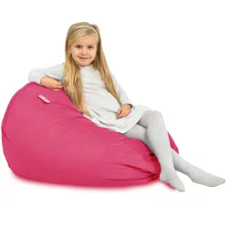 Pouf Poire L pour enfants - Velours Soft – vue 80