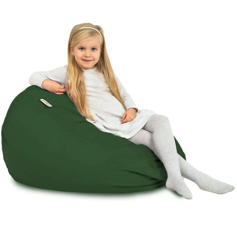 Pouf Poire L pour enfants - Velours Soft – vue 73
