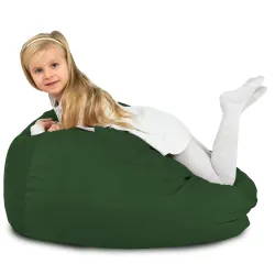 Pouf Poire L pour enfants - Velours Soft – vue 98