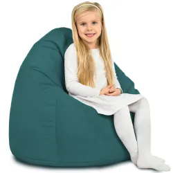 Pouf Poire L pour enfants - Velours Soft – vue 51