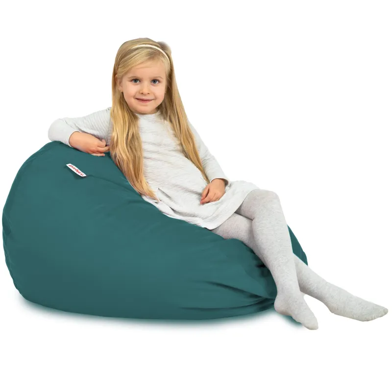 Pouf Poire L pour enfants - Velours Soft – vue 77