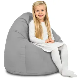 Pouf Poire L pour enfants - Velours Soft – vue 62