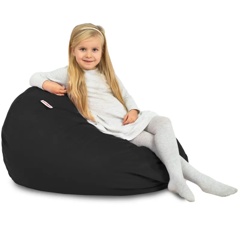Pouf Poire L pour enfants - Velours Soft – vue 71