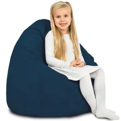 Pouf Poire L pour enfants - Velours Soft – vue 66