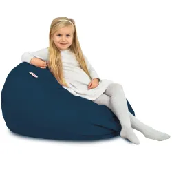 Pouf Poire L pour enfants - Velours Soft – vue 68