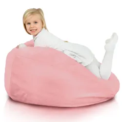 Pouf Poire L pour enfants - Fausse Fourrure Yeti – vue 11