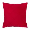 Oreiller avec coutures Coussin Carré velours