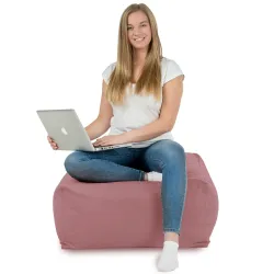 Pouf Table de Salon Florence - Velours Soft – vue 51