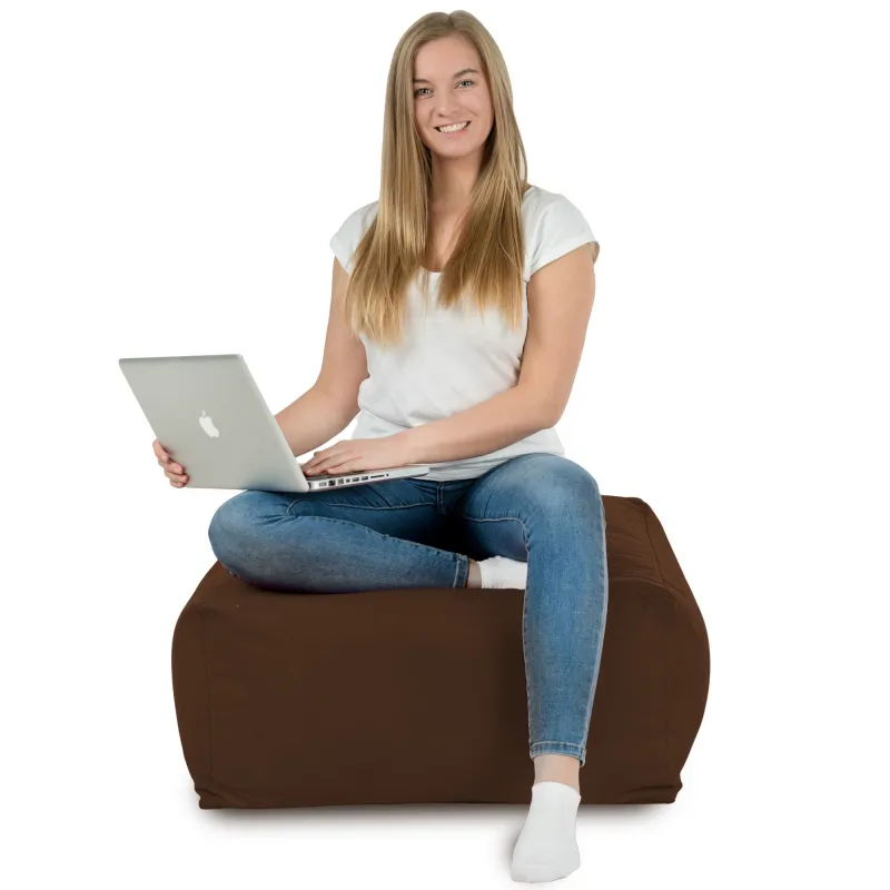 Pouf Table de Salon Florence - Velours Soft – vue 60