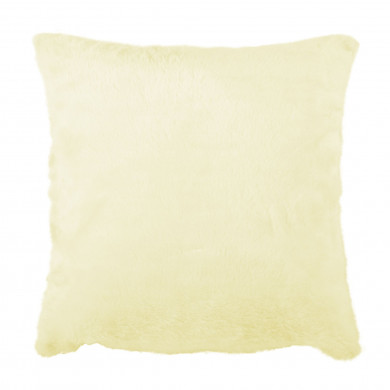 Yeti blanc Coussin Carré 