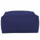 Bleu marine Pouf Table Florence simili-cuir