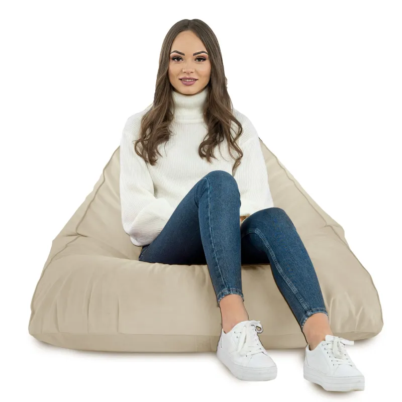 Pouf confortable Bermuda, idéal pour la détente en extérieur