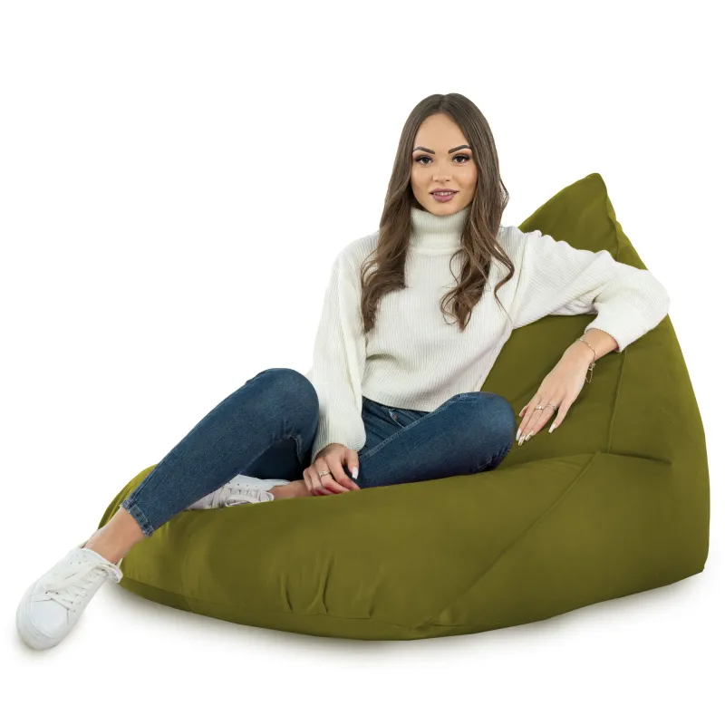 Pouf Poire de Sol XL Bermuda - Velours Soft – vue 32