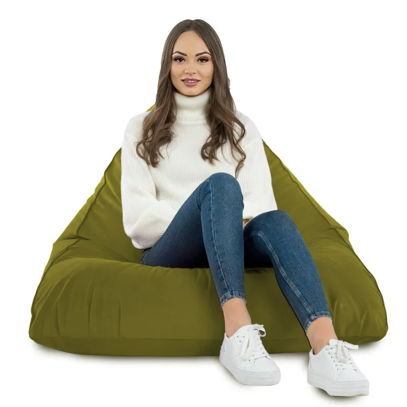 Pouf Poire de Sol XL Bermuda - Velours Soft – vue 41