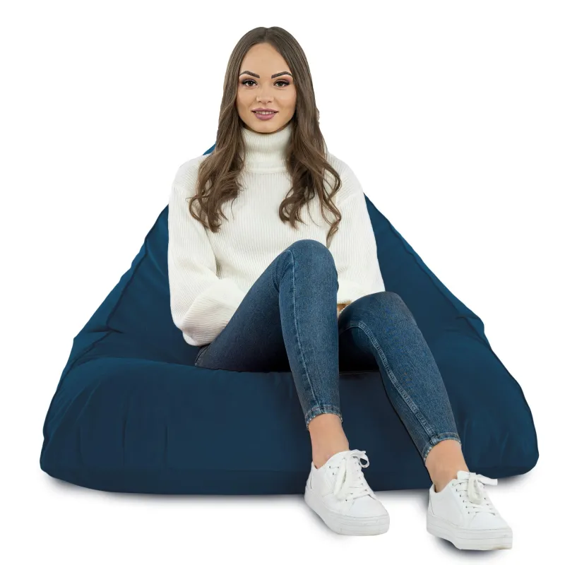 Pouf Poire de Sol XL Bermuda - Velours Soft – vue 46