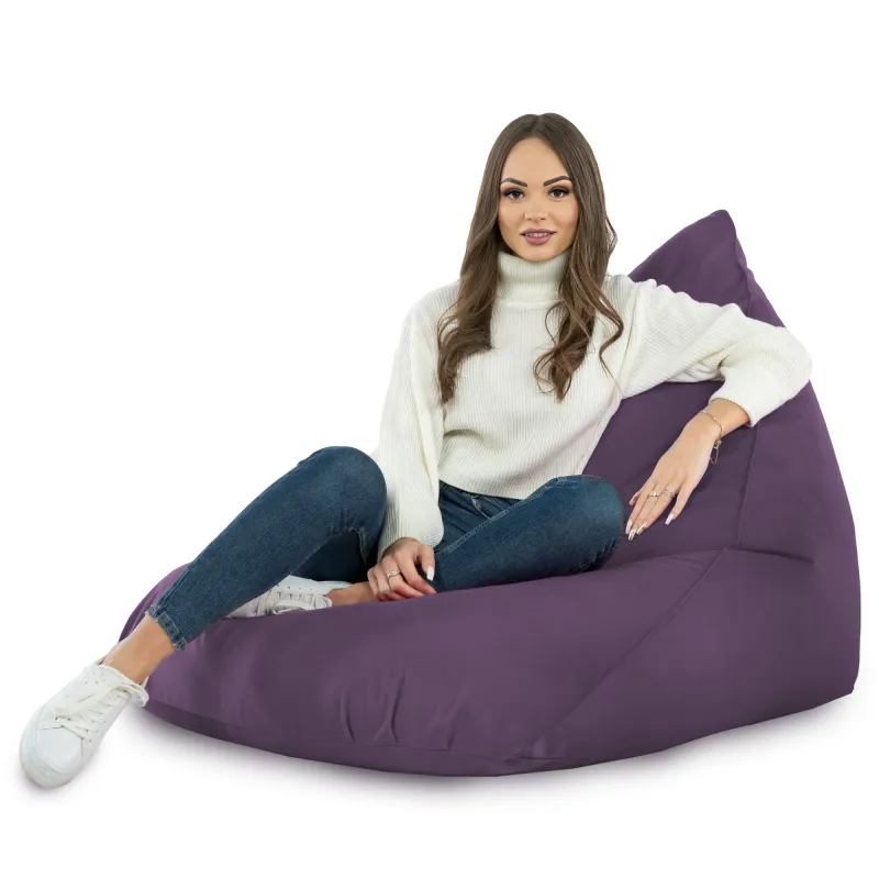 Pouf Poire de Sol XL Bermuda - Velours Soft – vue 28