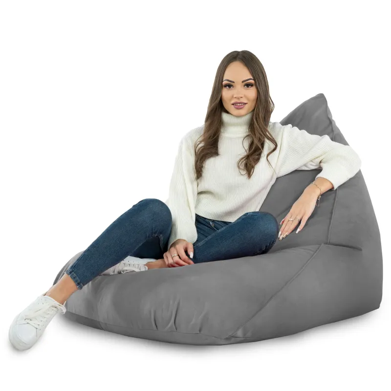 Pouf Poire de Sol XL Bermuda - Velours Soft – vue 26