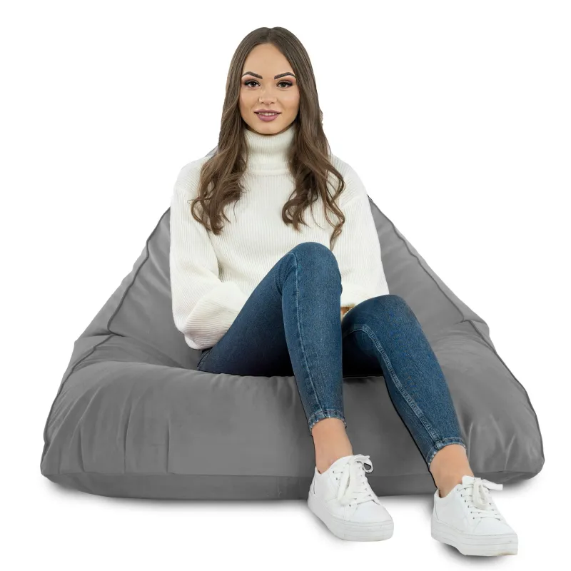 Pouf Poire de Sol XL Bermuda - Velours Soft – vue 50