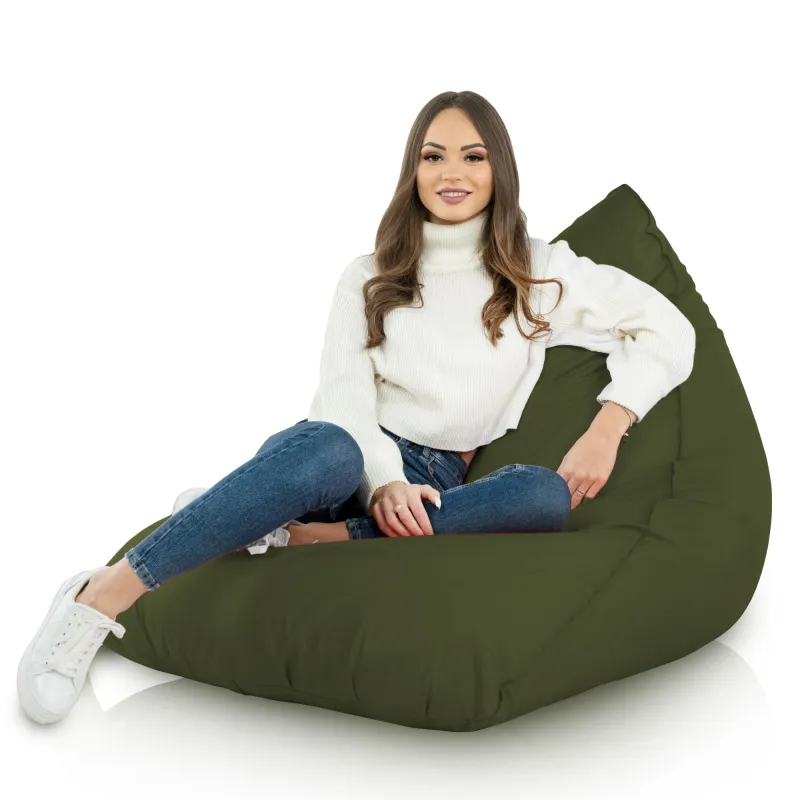 Pouf Poire de Sol XL Bermuda - Outdoor Pro d'extérieur Jardin Imperméable – vue 65