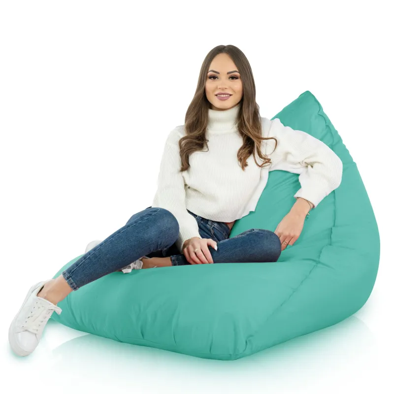 Pouf Poire de Sol XL Bermuda - Outdoor Pro d'extérieur Jardin Imperméable – vue 75