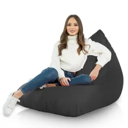 Pouf Poire de Sol XL Bermuda - Outdoor Pro d'extérieur Jardin Imperméable – vue 71