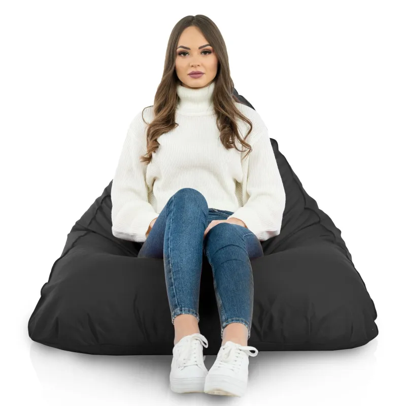 Pouf Poire de Sol XL Bermuda - Outdoor Pro d'extérieur Jardin Imperméable – vue 93
