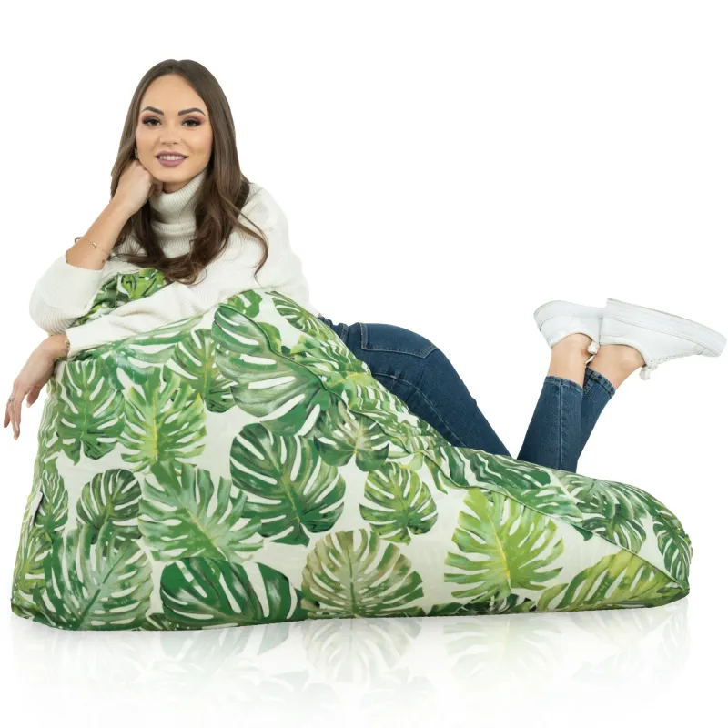 Pouf Poire de Sol XL Bermuda - Tissu Imprimé Premium – vue 72