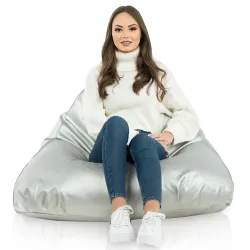 Pouf Poire de Sol XL Bermuda - Simili-cuir – vue 8