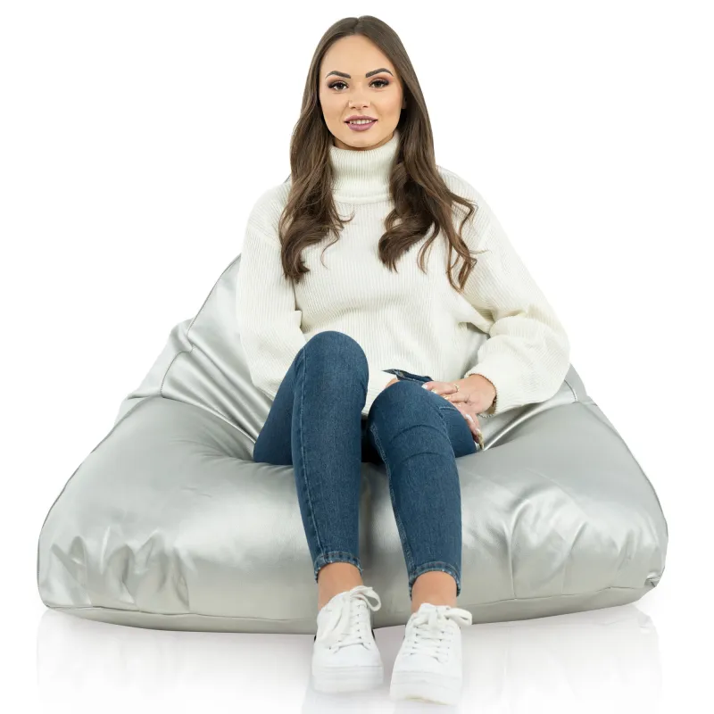 Pouf Poire de Sol XL Bermuda - Simili-cuir – vue 8