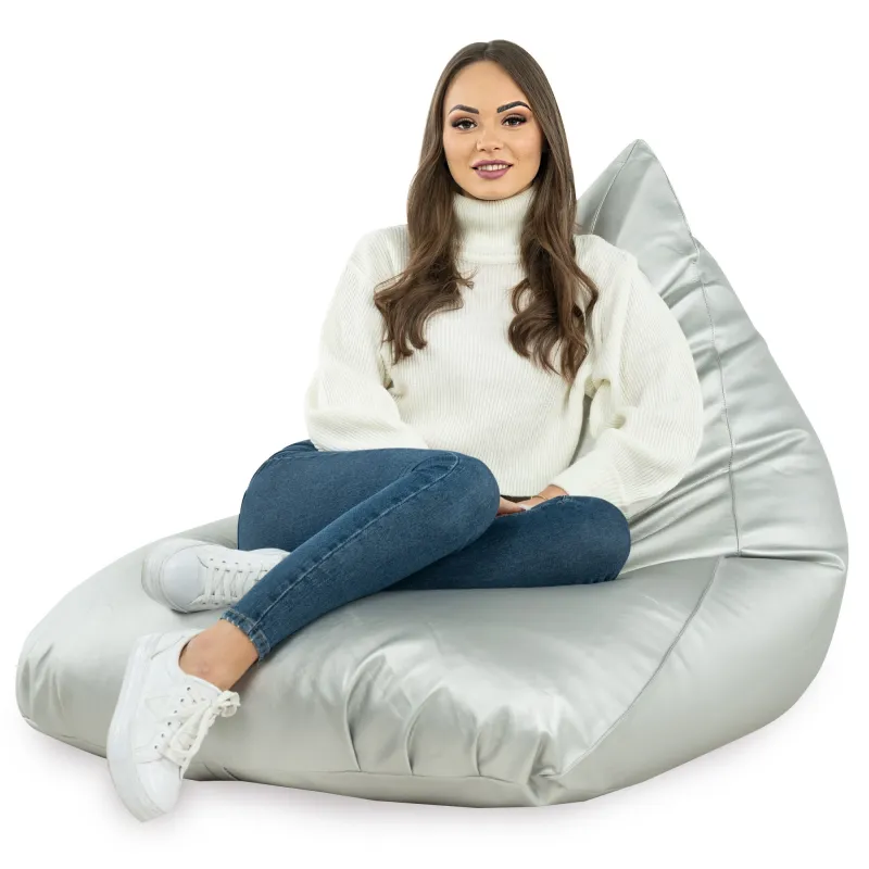 Pouf Poire de Sol XL Bermuda - Simili-cuir – vue 7