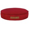 Rouge Lits Pour Chiens Ronds velours