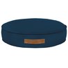 Bleu marine Lits Pour Chiens Ronds velours