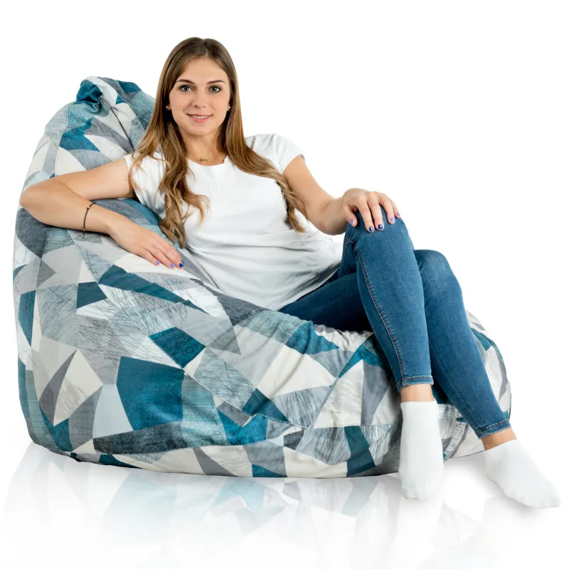 Pouf avec Dossier XXL Drop - Outdoor Pro d'extérieur Jardin Imperméable – vue 65