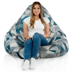 Pouf avec Dossier XXL Drop - Outdoor Pro d'extérieur Jardin Imperméable – vue 119