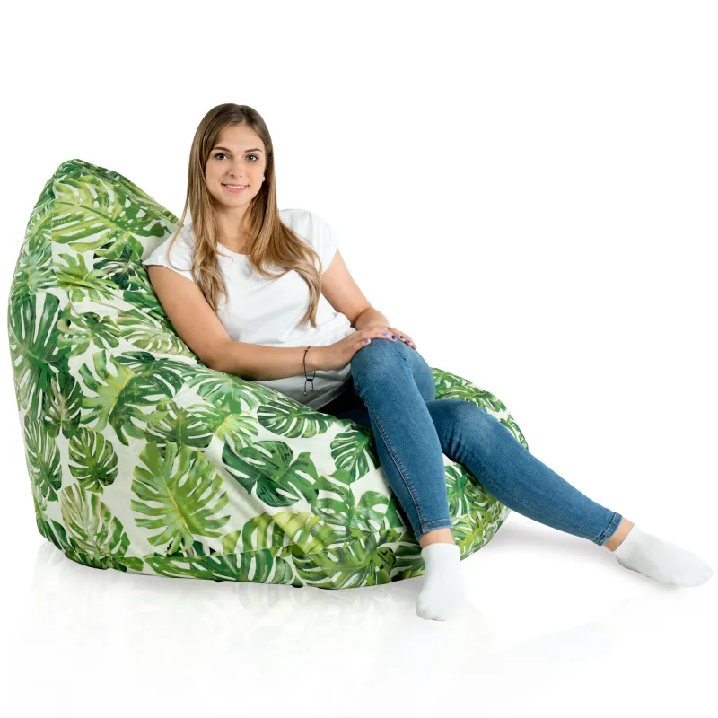 Pouf avec Dossier XXL Drop - Outdoor Pro d'extérieur Jardin Imperméable – vue 64